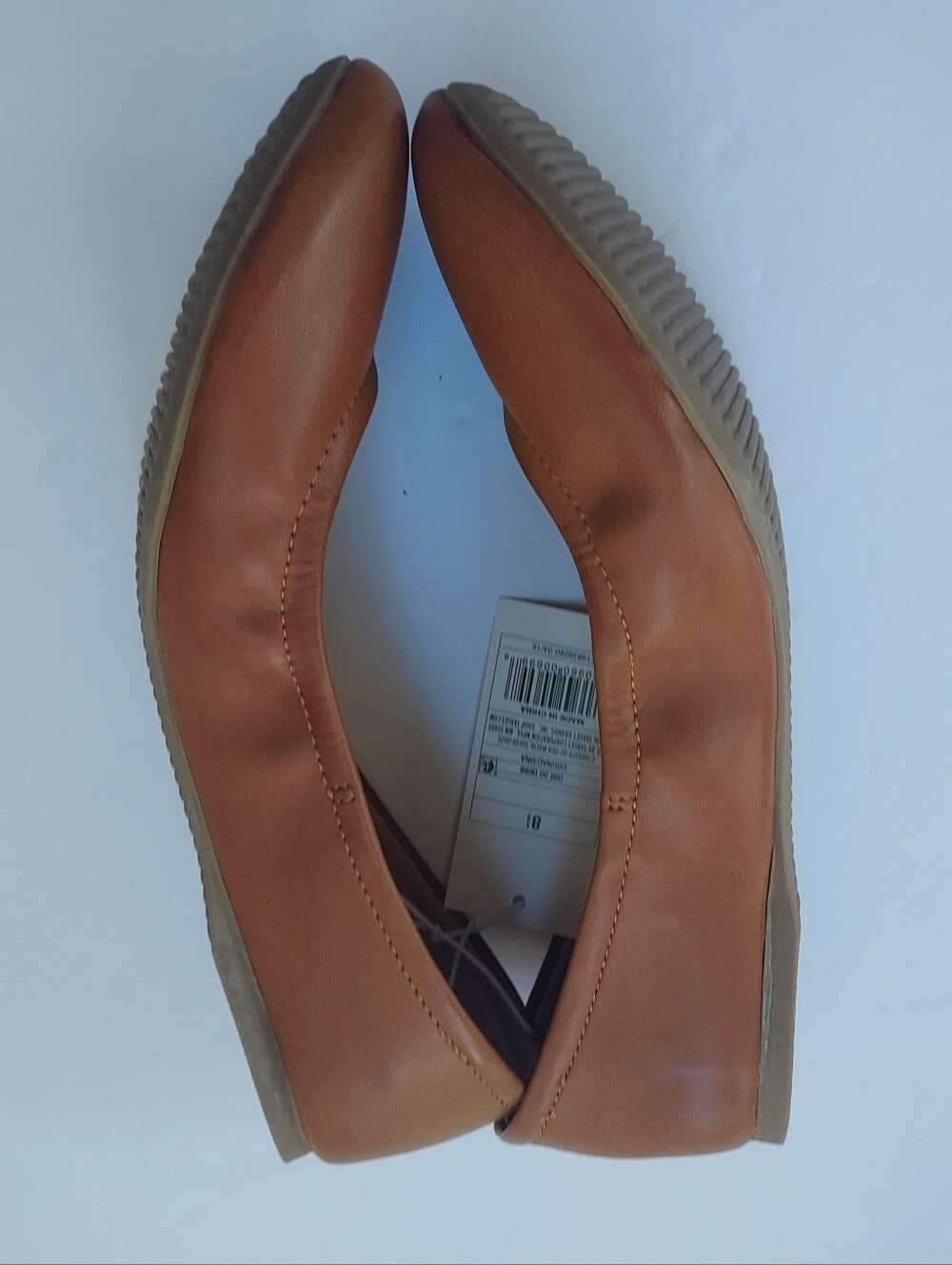 Mossimo Target Ona Cognac Slip On Ballet Flats Size 8.5 NEW NWT NEW IN BOX - Picture 5 of 8